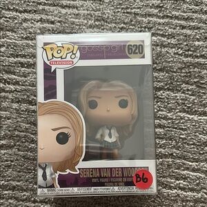 Funko Pop Gossip Girl Figure with Blue and White Outfit